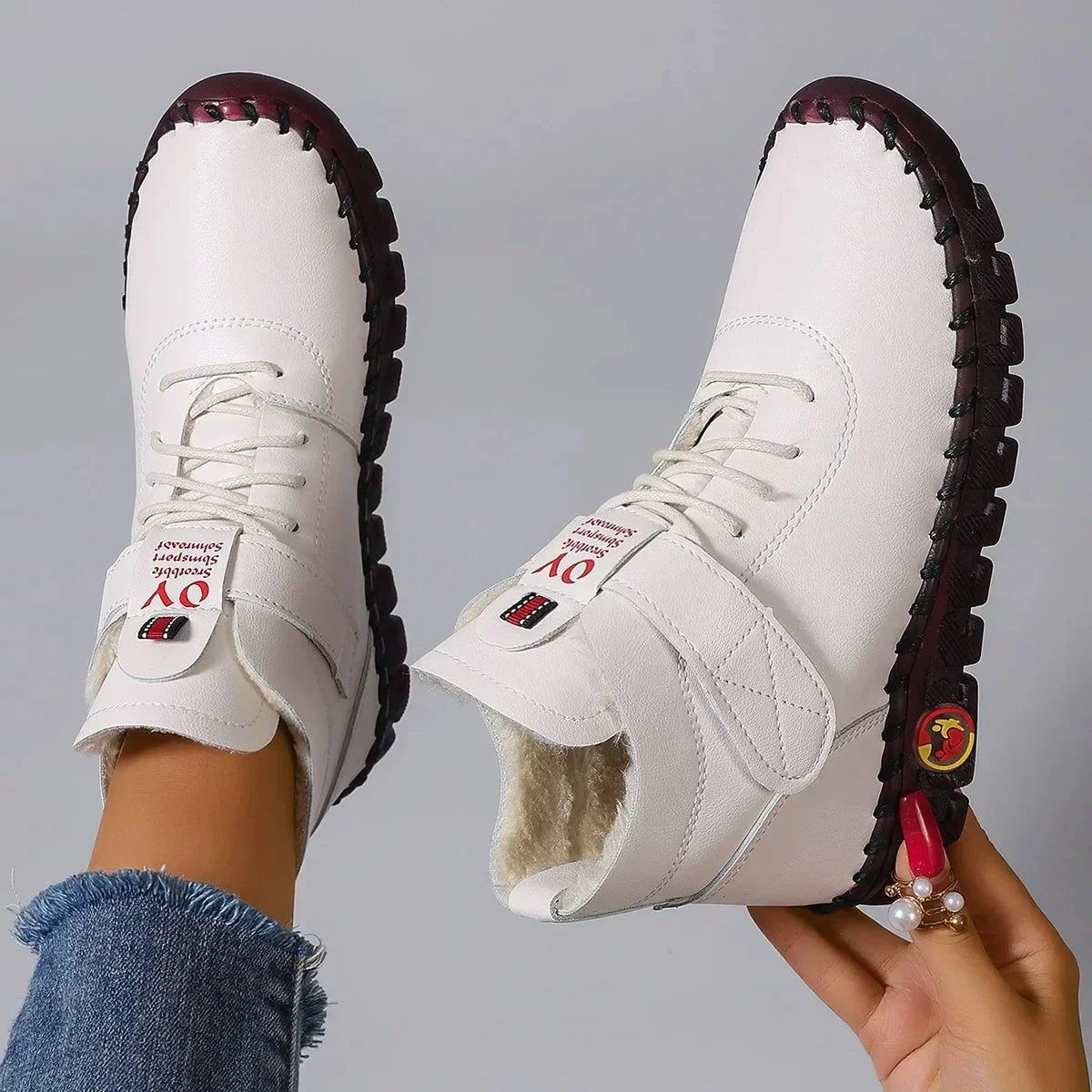 Beige White / 12 US | 43 EU
